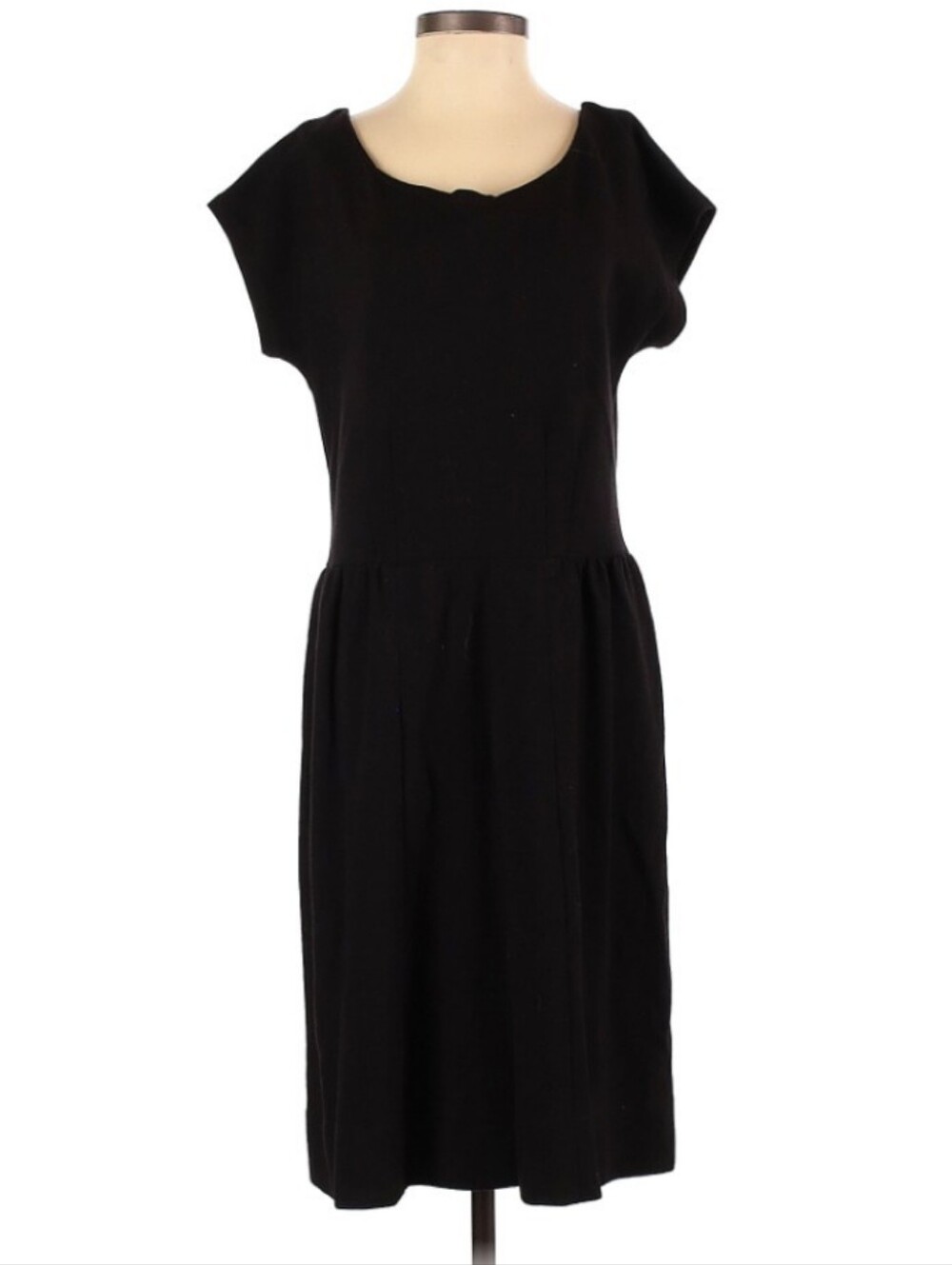 J. Crew Little Black Midi Cocktail Dress Women's Size 4